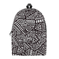 Tribal Aztec Geometric Pattern Print School Backpack