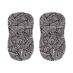 Tribal Aztec Geometric Pattern Print Bar Stool Covers