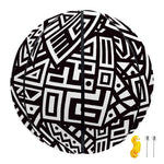Tribal Aztec Geometric Pattern Print Basketball