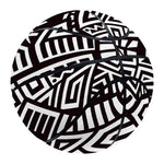Tribal Aztec Geometric Pattern Print Basketball