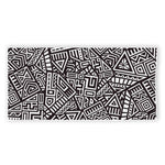 Tribal Aztec Geometric Pattern Print Beach Towel