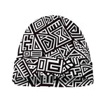 Tribal Aztec Geometric Pattern Print Beanie