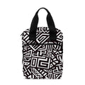 Tribal Aztec Geometric Pattern Print Bible Tote Bag