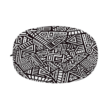 Tribal Aztec Geometric Pattern Print Car Side Mirror Covers