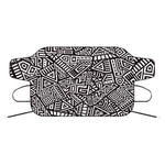 Tribal Aztec Geometric Pattern Print Car Windshield Snow Cover
