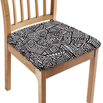 Tribal Aztec Geometric Pattern Print Chair Cushion Cover