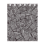 Tribal Aztec Geometric Pattern Print Curtain