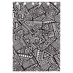 Tribal Aztec Geometric Pattern Print Curtain