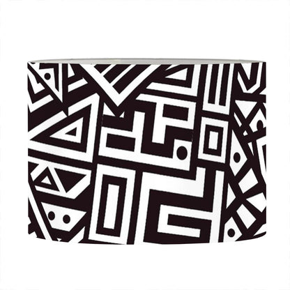 Tribal Aztec Geometric Pattern Print Drum Lamp Shade