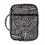 Tribal Aztec Geometric Pattern Print Front Pocket Bible Bag