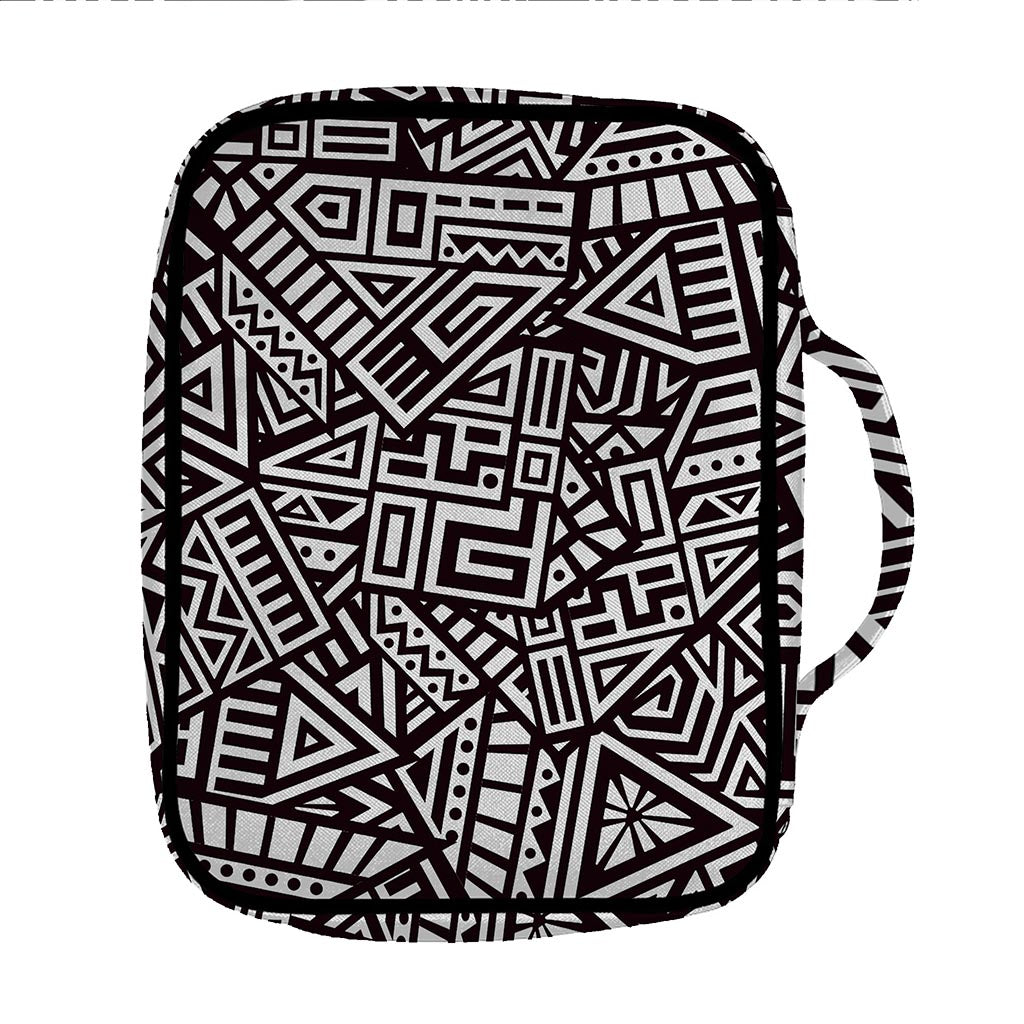 Tribal Aztec Geometric Pattern Print Front Pocket Bible Bag