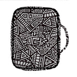 Tribal Aztec Geometric Pattern Print Front Pocket Bible Bag