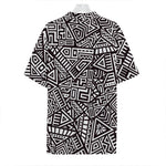 Tribal Aztec Geometric Pattern Print Hawaiian Shirt