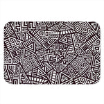Tribal Aztec Geometric Pattern Print Indoor Door Mat
