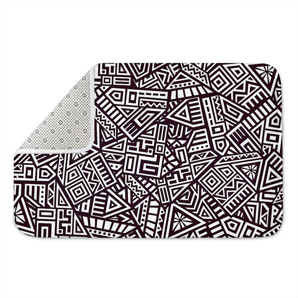Tribal Aztec Geometric Pattern Print Indoor Door Mat