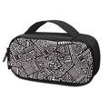 Tribal Aztec Geometric Pattern Print Portable Cooler Travel Case