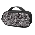 Tribal Aztec Geometric Pattern Print Insulin Cooler Travel Case