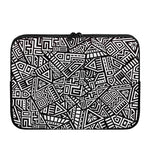 Tribal Aztec Geometric Pattern Print Laptop Sleeve