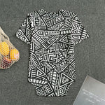 Tribal Aztec Geometric Pattern Print Men's Bodysuit