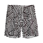 Tribal Aztec Geometric Pattern Print Men's Sports Shorts