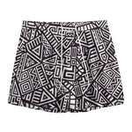 Tribal Aztec Geometric Pattern Print Mesh Shorts