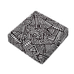 Tribal Aztec Geometric Pattern Print Outdoor Seat Cushion Cover