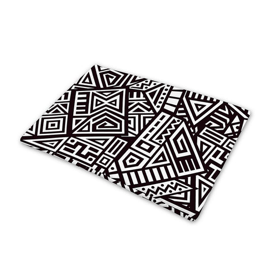 Tribal Aztec Geometric Pattern Print Pet Cooling Mat Cover