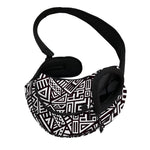 Tribal Aztec Geometric Pattern Print Pet Sling Carrier