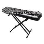Tribal Aztec Geometric Pattern Print Piano Keyboard Cover
