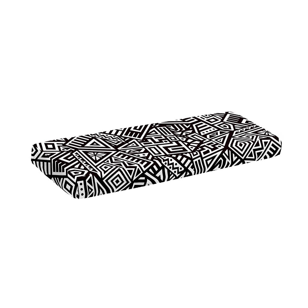 Tribal Aztec Geometric Pattern Print Piano Keyboard Cover