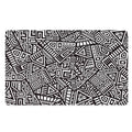 Tribal Aztec Geometric Pattern Print Polyester Doormat