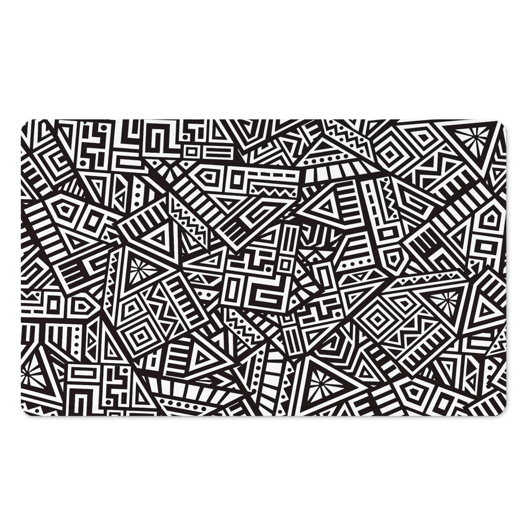 Tribal Aztec Geometric Pattern Print Polyester Doormat