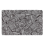 Tribal Aztec Geometric Pattern Print Polyester Doormat