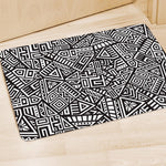 Tribal Aztec Geometric Pattern Print Polyester Doormat