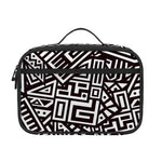 Tribal Aztec Geometric Pattern Print Portable Lunch Bag