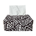 Tribal Aztec Geometric Pattern Print Rectangle Tissue Box Cover