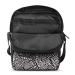 Tribal Aztec Geometric Pattern Print Rectangular Crossbody Bag