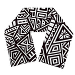 Tribal Aztec Geometric Pattern Print Scarf