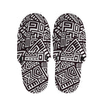 Tribal Aztec Geometric Pattern Print Slippers