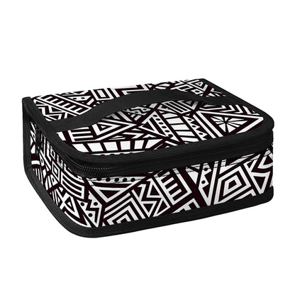 Tribal Aztec Geometric Pattern Print Small Lunch Bag