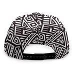 Tribal Aztec Geometric Pattern Print Snapback Cap