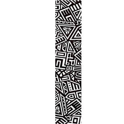 Tribal Aztec Geometric Pattern Print Table Runner