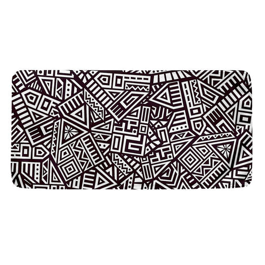 Tribal Aztec Geometric Pattern Print Towel