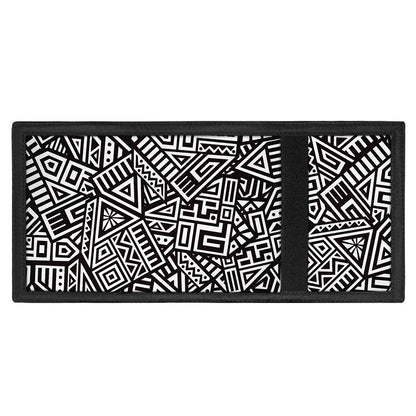 Tribal Aztec Geometric Pattern Print Trifold Wallet
