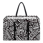 Tribal Aztec Geometric Pattern Print Utility Tote Bag