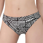 Tribal Aztec Geometric Pattern Print Women's Panties