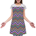 Tribal Aztec Hippie Pattern Print Adjustable Apron