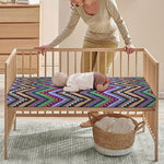 Tribal Aztec Hippie Pattern Print Baby Crib Sheet