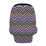 Tribal Aztec Hippie Pattern Print Baby Seat Cover