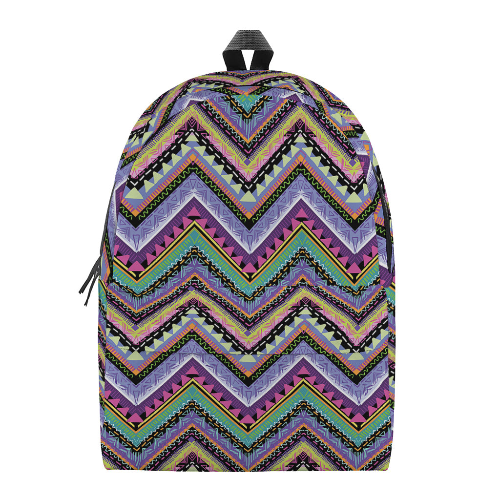 Tribal Aztec Hippie Pattern Print Backpack